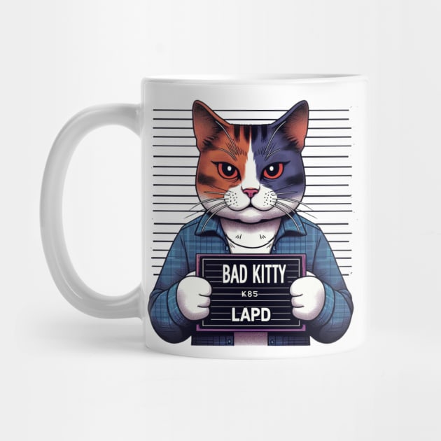 Bad Kitty LAPD Mugshot by Shawn's Domain